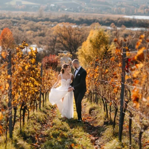 Ania & Oskar – Sesja Ślubna w winnicy